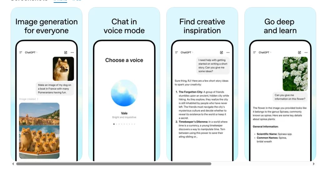 Najważniejsze funkcje ChatGPT