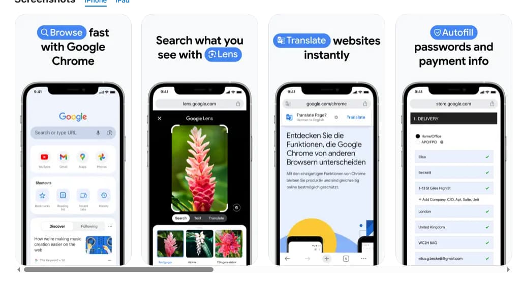 Najważniejsze funkcje Google Chrome