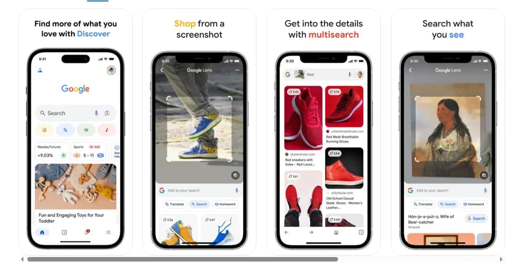 Najważniejsze funkcje aplikacji Google