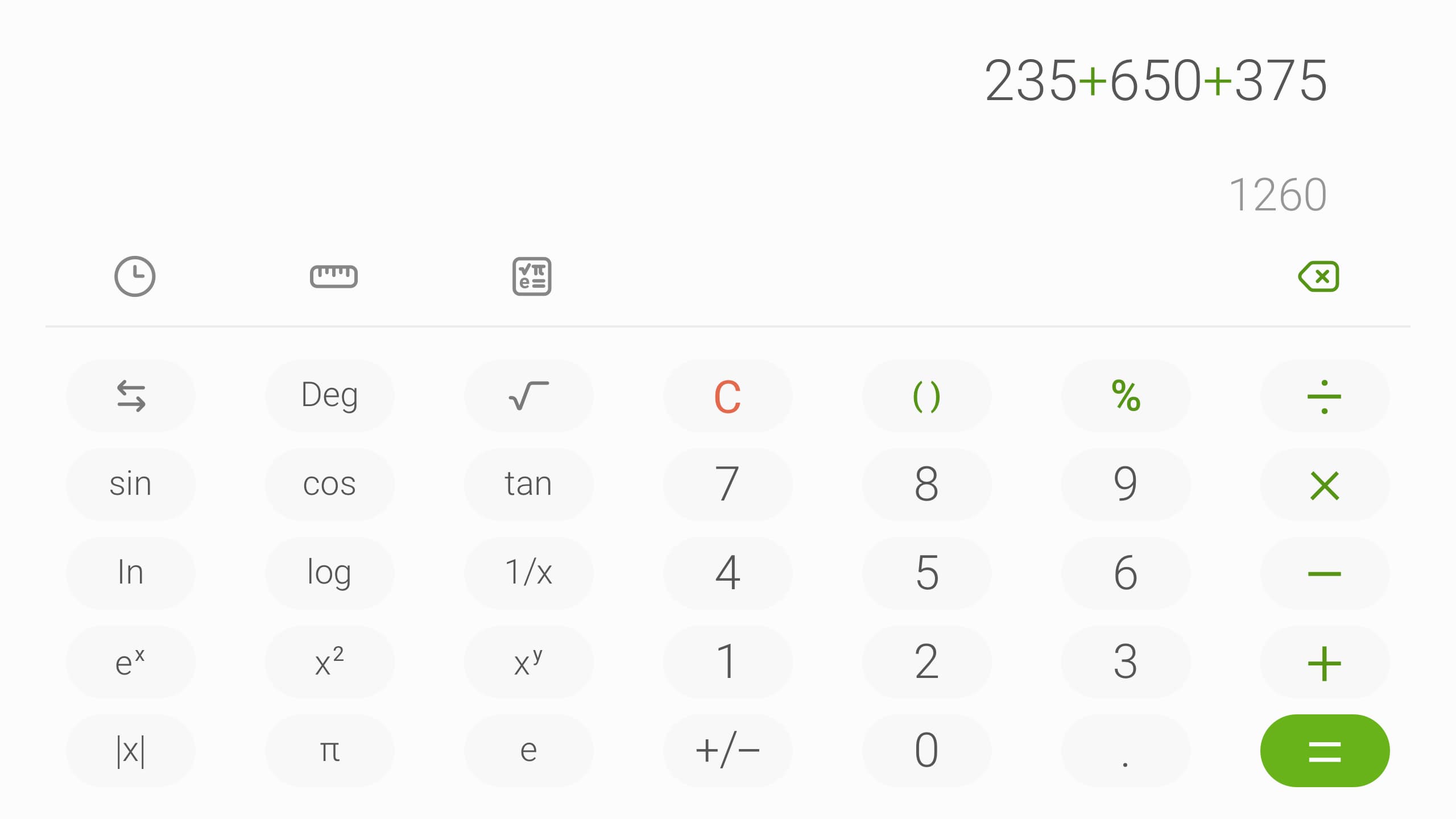 Sposób użycia aplikacji Samsung Calculator