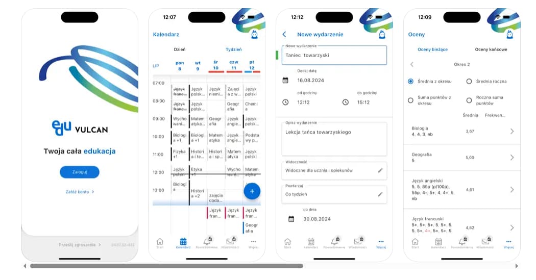 Najważniejsze funkcje eduVULCAN