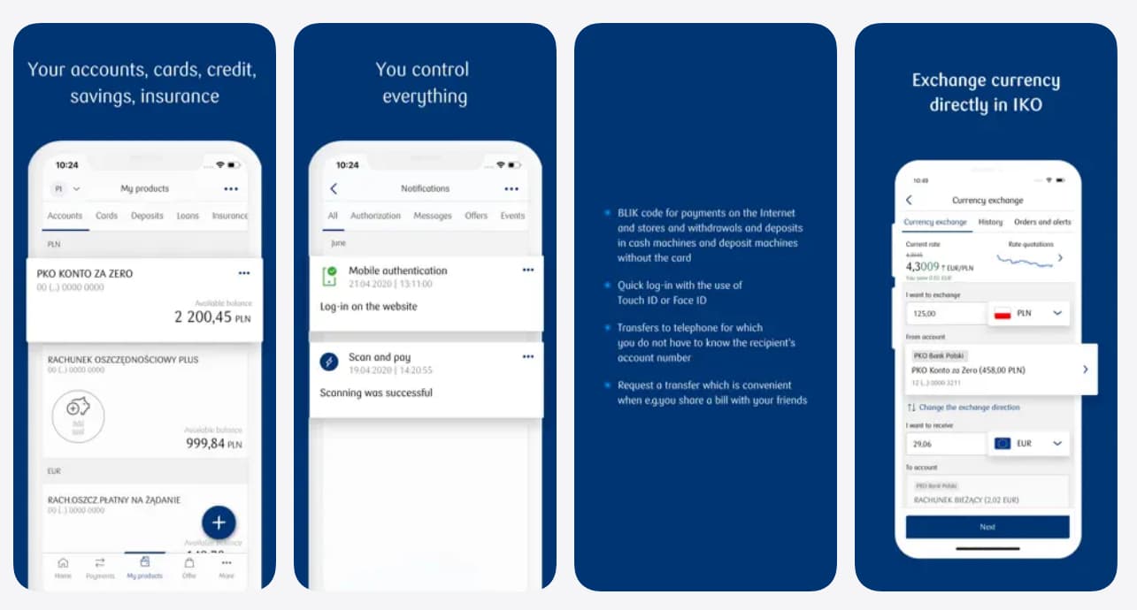 Ubezpieczenia i dodatkowe usługi w aplikacji IKO
