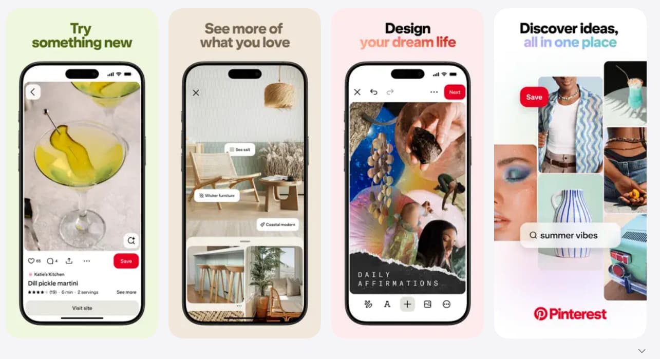 Aranżacja wnętrz i zakupy z Pinterest